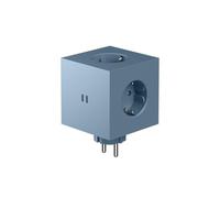 Avolt Square 2 Multiprise Murale sans Câble, 3 Prises, 2 USB-C 30W | Multiprise sans câble bleue. Cube mural design, prise multiple gain de place, charge USB-C 30W pour bureau et maison