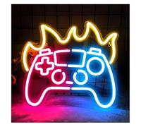 Avoltre Lampe néon pour décoration murale, alimentée par LED, idéale pour une chambre à coucher caverne garçon 36 x 30 cm néon