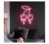 Avoltre pour Les lumières de fête au néon Cerise pour enseigne au néon Fresh Blood Cherries Lights Sign pour fête(A)
