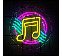 Avoltre pour Les lumières de fête au néon D'Ambiance Apaisante Lampe Lumières Au Néon De Notation Musicale, Décoration Artistique pour La Maison