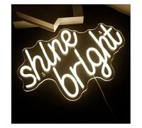 Avoltre pour Les lumières de fête au néon Décoration Lumineuse au néon, Brille de Mille Feux pour la Nuit intensité Variable pour Bar Boutique Maison Bars Murs