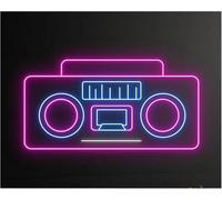 Avoltre pour Les lumières de fête au néon Néon Enseignes Lumineuses Decor Boîte À Musique