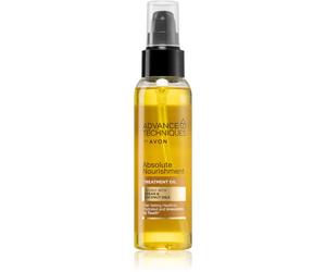Avon Advance Techniques Absolute Nourishment huile nourrissante cheveux à l'huile d'argan à l'huile de coco 100 ml