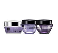 Avon Anew Platinum Lot de 3 crèmes de jour 50 ml + crème de nuit 50 ml + crème contour des yeux 20 ml, pour soulever et raffermir la peau, trio ultime de soins de la peau pour 50 ans et plus, alimenté