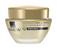 Avon Anew Ultimate Crème de jour ferme et souple 50 ml, avec technologie Protinol™ pour aider à raffermir la peau, réduire l'apparence des rides et stimuler l'éclat, sans cruauté envers les animaux