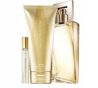Avon Attraction Coffret pour Elle Eau de Parfum + Lotion Corps + Spray de Poche