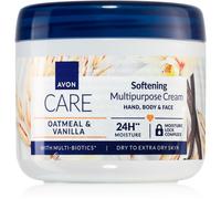 Avon Care Oatmeal & Vanilla crème multi-usages visage, mains et corps 400 ml