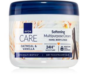 Avon Care Oatmeal & Vanilla crème multi-usages visage, mains et corps 400 ml