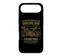 Avon Lake Oh USA Style Vintage Style Vieilli Motif Moto Coque pour iPhone Air
