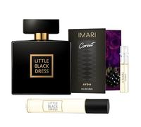Avon Little Black Dress Eau de parfum 50 ml + spray de poche 10 ml pour femme, parfum floral oriental, cadeau élégant pour femme