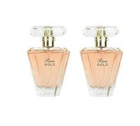 Avon Lot de 2 flacons de parfum Rare Gold 50 ml x 2 = 100 ml