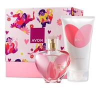 Avon Love U Coffret cadeau pour femme Eau de parfum Spray & Lotion pour le corps