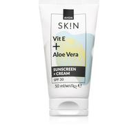 Avon Sk!n Vit E + Aloe Vera crème visage SPF 30 50 ml