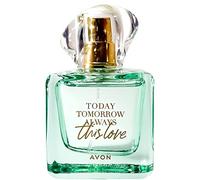 Avon Eau de Parfum TTA This Love – aux notes de pamplemousse rose & prune, rose & jasmin – 50 ml