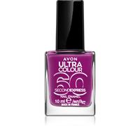Avon Ultra Colour 60 Second Express vernis à ongles à séchage rapide teinte Grape Escape 10 ml