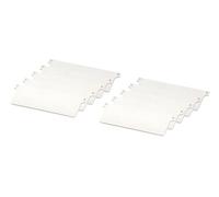 AvosDim.com stores, rideaux, moustiquaires Lot 10 Plaques lestage Store californien 89 et 127 mm - Store lamelle Vertical (127 mm)