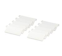 AvosDim.com stores, rideaux, moustiquaires Lot 10 Plaques lestage Store californien 89 et 127 mm - Store lamelle Vertical (89 mm)