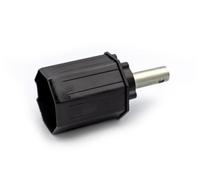 Avosdim Embout octogonal 60 crabot + tube Ø16 L90 - Volet roulant - Pièce détachée compatible ZF (réf. A454)
