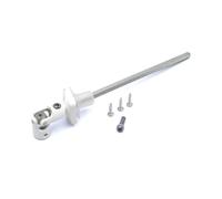 Avosdim MINI BLOC GUIDE GENOUILLÈRE ANGULAIRE - 6 pans 7 L170 blanc - Volet roulant - Pièce détachée compatible ZF (réf. D840NG)