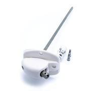 Avosdim Renvoi 120° large 6 pans 7 L355 blanc - Volet roulant - Pièce détachée compatible ZF (réf. D621ANG)