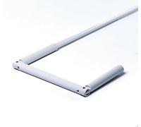 Avosdim Tringle Oscillante Volet Roulant 100 cm Gris - Volet roulant - Pièce détachée compatible ZF (réf. E802EA)