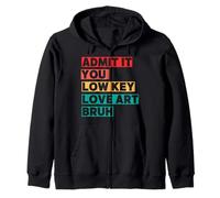 Avoue-Le, Tu Aimes Secrètement l'art, Mec. Sweat à Capuche