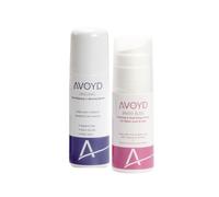 AVOYD Pack avantageux Comfort pour femme contre les poils incarnés, les brûlures du rasoir et les picots, pour une peau lisse après le rasage dans la zone intime, aisselles et jambes