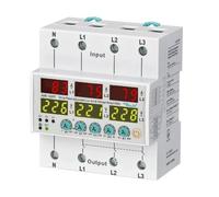AVR-100TF 100A 3x380V AV Three Phase DIN-Rail Automatic Adjustable over and Under Voltage Protection Relay