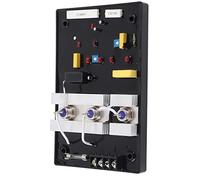 AVR Groupe Electrogene Inverter Regulateur de Tension 2KW, Simple Phase 2 Fils pour Generateur Sans Balais - Performance Stable, Protections Basse Frequence, Connexion