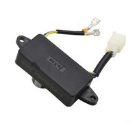 AVR Régulateur Redresseur de Tension Automatique pour Générateurs Monophasés 1 KW - 3 kW - Condensateur 250V 220μF, Prise 4 Fils + 2 Fils de Balai de Charbon, 1