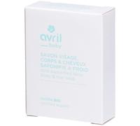 AVRIL Baby Savon Visage, Corps & Cheveux Saponifié à froid 100 g