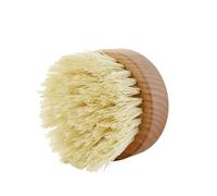 Avril Brosse de Massage à Sec - Fibres Végétales de Tampico - Bois de Hêtre FSC - Exfolie & Tonifie - Utilisation à Sec - Fabriquée en Allemagne