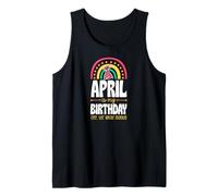 Avril, C'est Mon Anniversaire, Oui, Tout Le Mois, Boho Rainbow Débardeur