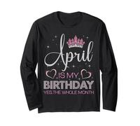 Avril, C'est Mon Anniversaire, Oui, Tout Le Mois Manche Longue