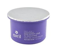 Avril Crème de Jour Riche PRO AGE+ Bio 50 ml - Nourrit Intensément, Raffermit et Illumine le Teint - Certifiée COSMOS Organic - Vegan - Fabriquée en France (Recharge 50 ml, Texture Riche)