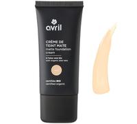 Fond de teint - AVRIL - Crème de Teint Mate Certifiée Bio - Fini mat velours - Longue tenue 8h - Vegan