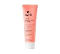 Avril Crème Sublimatrice de Teint Bio 50 ml - À l'Acide Hyaluronique & Vitamine C - Effet Bonne Mine Immédiat - Hydrate, Illumine & Base de Maquillage - Certifiée COSMOS Organic - Vegan - Fabriquée en