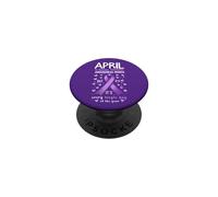 Avril est la Conception du Mois National de Sensibilisation du Sjögren PopSockets PopGrip Adhésif