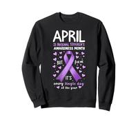Avril est la Conception du Mois National de Sensibilisation du Sjögren Sweatshirt