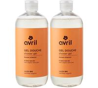 Avril Gel douche Coeur d'Abricot Certifié BIO Douche 2x500 ml