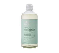 Avril Gel Lavant Neutre Haute Tolérance Bio - Nettoyant Doux Corps & Cheveux, Sans Parfum, Vegan, Certifié Cosmos Organic - 500 ml