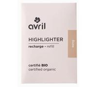 Avril Highlighter Bio - Enlumineur Visage Naturel Vegan, Certifié Cosmos Organic, Texture Poudre Douce et Modulable (Dune)
