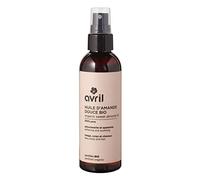 Avril - Huile d'Amande Douce Bio - 100% Pure, Pressée à Froid - Certifié Bio Ecocert - Conditionné en France - 100ml