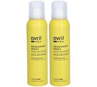 Avril Men Déodorant Spray 2x150 ml