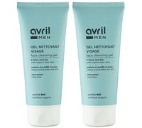 AVRIL Men Gel nettoyant visage bio Gel(S) 2x100 ml