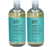 Avril Men Shampooing Douche 2x500 ml