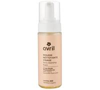 Avril - Mousse Nettoyante Visage Bio - Eau Florale d'Hamamélis Bio - 98% d'Origine Naturelle - Certifié Bio Ecocert - Produit Végan, Fabriqué en France - Flacon 150ml
