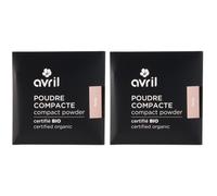 Avril Poudre Compacte Perle Recharge Maquillage 2x11 g