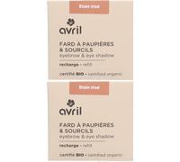 Avril Recharge Fard à Paupières & Sourcils - Etain irisé Maquillage 2x3 g