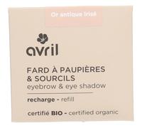 Avril Recharge Fard à Paupières & Sourcils - Or antique irisé Maquillage 3 g